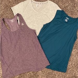 REEBOK work out tops XL